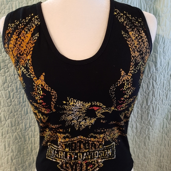 Harley-Davidson Tops - Genuine Harley Davidson ladies tank top small